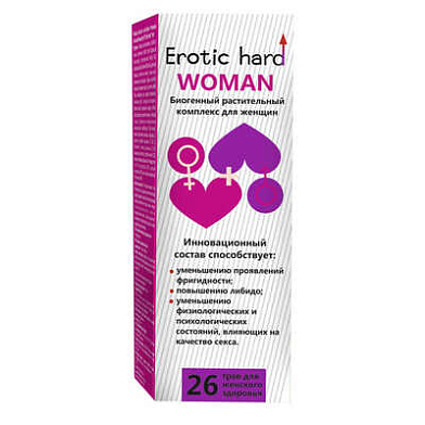 Концентрат биогенный Erotichard, для женщин, повышение либидо, 250 