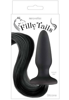 Анальная пробка с хвостом Filly Tails 48.5 см
