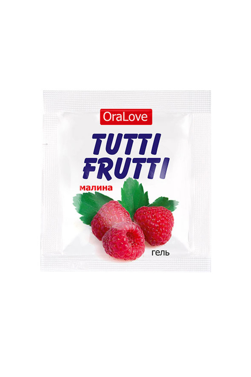 Купить Съедобная гель смазка Tutti Frutti для орального секса со вкусом