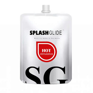 Возбуждающий лубрикант Splashglide HOT stimulative, на водной основе 100ml