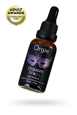 Интимный гель для клитора ORGIE Orgasm Drops, с разогревающим эффектом, 30 ml