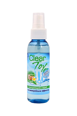 Очищающий спрей ''CLEAR TOY TROPIC'' с антимикробным эффектом, 100ml