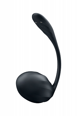 Виброяйцо Satisfyer Ribbed Petal Connect App с пультом ДУ