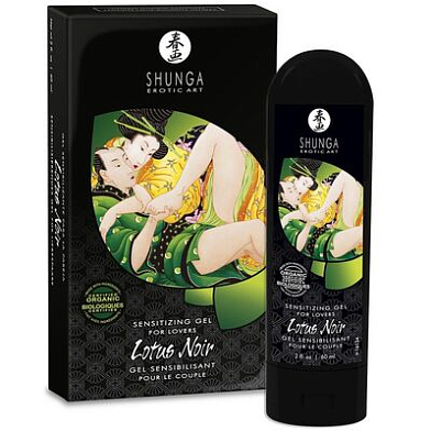 Возбуждающий гель для влюбленных  SHUNGA Lotus Noir 60ml