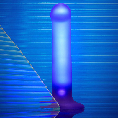 Светящийся фаллоимитатор Strap-on-me Glow-Led Dildo 